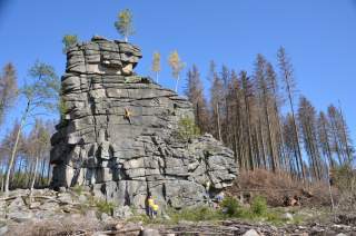 Klettern im Harz
