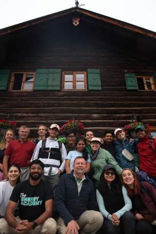 Internationale Studierende der Uni Oldenburg zu Gast auf der Brunnsteinhütte