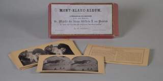 Mont-Blanc-Album von Dr. Wilhelm Pitschner, 1861.