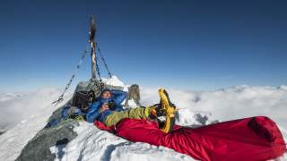 Winterbiwak auf dem Großglockner. Foto: Heinz Zak