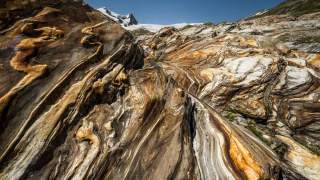 Gletscherschliff Innergschlöss, Osttirol. Foto: Heinz Zak