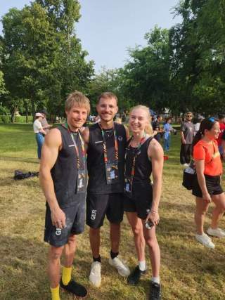 Alex Megos, Yannick Flohé und Lucia Dörffel
