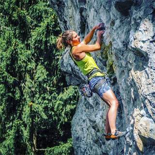 Kletterin Dörte Pietron Kletterin Dörte Pietron