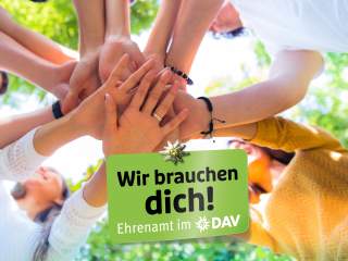 Wir brauchen dich! Ehrenamt im DAV