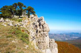 Eine der höchsten Erhebungen im Nationalpark Pollino: die Serra di Crispo (2053 m). Foto: AdobeStock