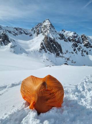 Shelter im Hochgebirge
