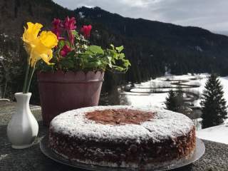 Veganer Schokokuchen, Foto: DAV/Albert-Link-Hütte Veganer Schokokuchen, Foto: DAV/Albert-Link-Hütte