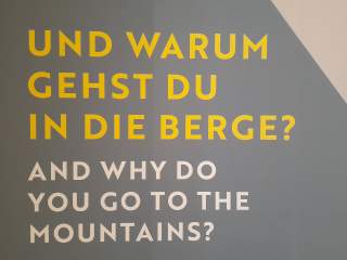 Warum gehst Du in die Berge?
