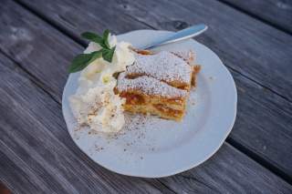 Apfelstrudel der Schmidt-Zabierow-Hütte