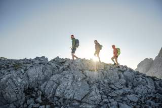 Bergsteigen im alpinen Gelände