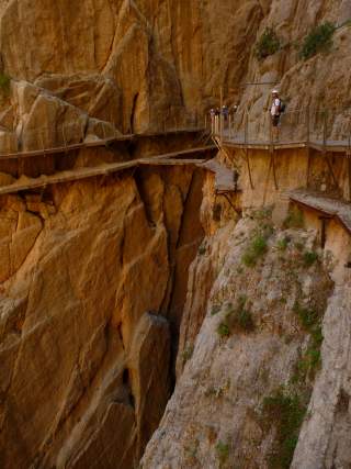 Steig am Caminito del Rey