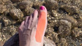 Kinesiotape bei Hallux Valgus anbringen
