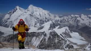 Höhenbergsteigerin Alix von Melle auf Expedition