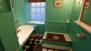 Badezimmer im Pen-Y-Gwyrd-Hotel