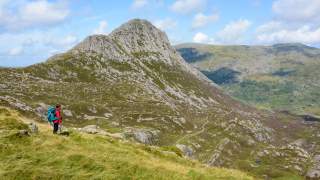 Hügellandshcaft in Snowdonia