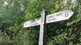 Wegweiser Pilgerpfad St. Michaels Way