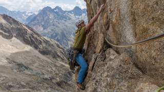 Klettern an der Aiguille Dibona