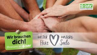Wir brauchen dich! Ehenamt im DAV