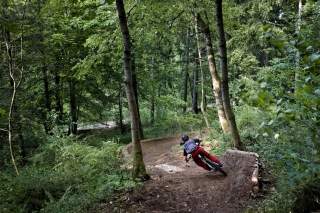 MTB-Steilkurve