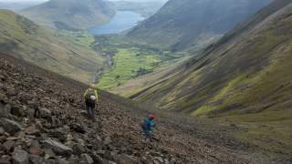 Abstieg vom Great Gable im Lake District