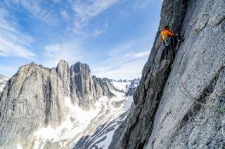 Erstbegehung im Granit des Ikingut.