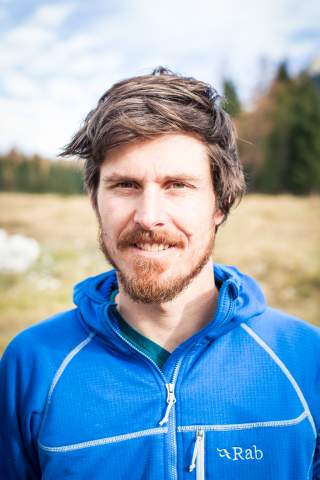 Porträt von Bergführer Julian Bückers