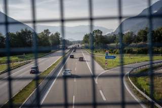 Blick auf Inntalautobahn