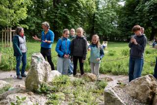 Gartenführung im Alpinen Museum