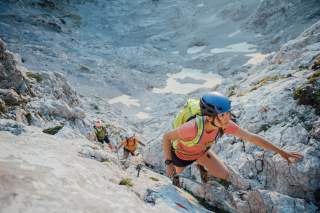 Anspruchsvolles Bergsteigen