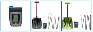 Das Black Diamond Recon LT einzeln und in zwei Sicherheitssets mit Schaufel und Sonde