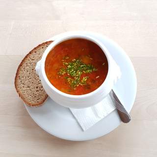 Vegane Rote Linsensuppe