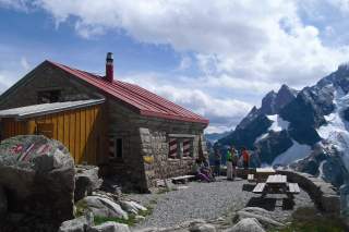 An der Cabane de l’A Neuve.
