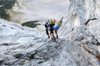 Anna-Klettersteig am Dachstein