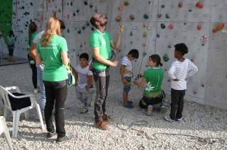 Aktionstag Integration bei der DAV-Sektion Rottenburg.