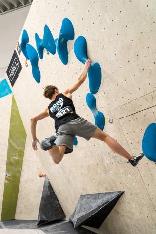 Bouldern beim Deutschen Jugendcup