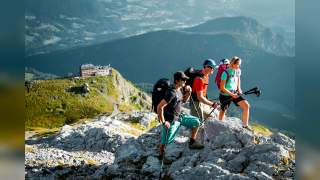 Alpines Berggelände