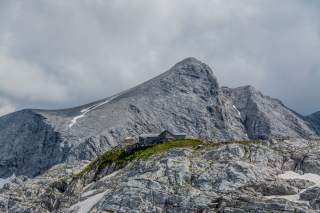 Hütte im Gebirge