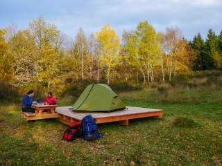 Trekking im Nationalpark Eifel. Foto: Naturpark Nordeifel e.V.