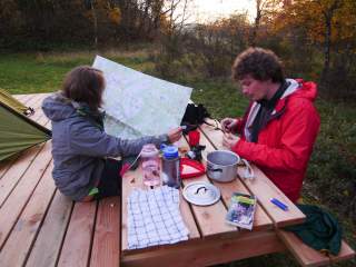 Zelt-Trekking. Foto: Naturpark Nordeifel e.V.