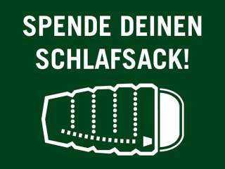 Schlafsack-Spendenaktion bei Globetrotter im Jahr 2022