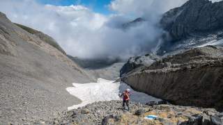 Aufstieg zum Col du Chamois