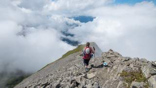 Abstieg vom Col du Chamois.