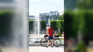 Blick auf die Festung Hohensalzburg