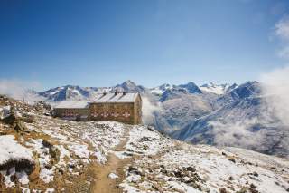 Die Breslauer Hütte.