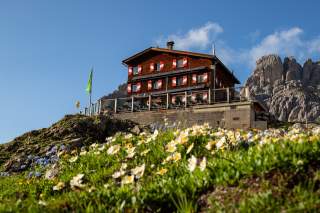 Die Karlsbader Hütte.