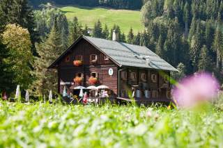 Die Oberlandhütte.