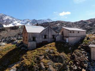 Die Rauhekopfhütte.