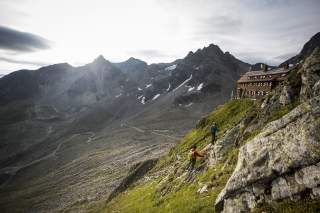 Die Saarbrücker Hütte.