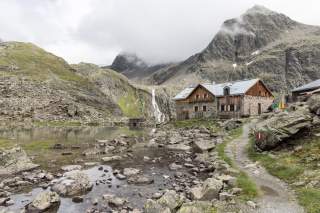 Die Winnebachseehütte der Sektion Hof - seit 2016 mit dem Umweltgütesiegel ausgezeichnet! Foto: DAV-Archiv