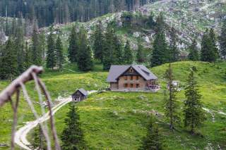 Die Ybbstaler-Hütte.
